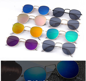 RBROVO 2019 Vintage Oval Classic Sunglasses Women/Men Eyeglasses Street Beat Shopping Mirror Oculos De Sol Gafas UV400